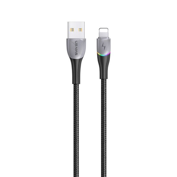  Usams US-SJ541 USB - Lightning, 1.2 , Black (SJ541USB01) -  1