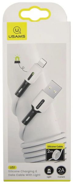  Usams US-SJ456 USB - Lightning, 2 , White (SJ456USB01) -  3