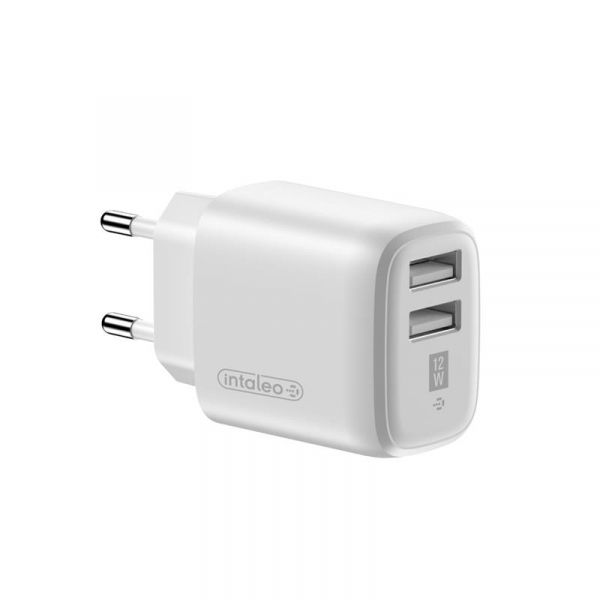    Intaleo TCG242 (2USB, 2.4A) White (1283126578281) -  1