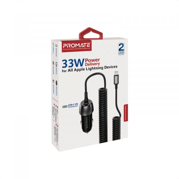    Promate PowerDrive-33PDI Black -  6