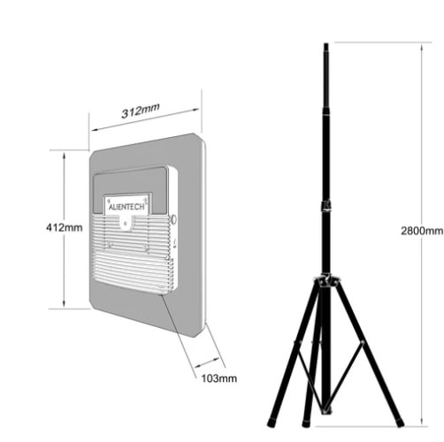   Alientech Deimox Booster Range Extender 915MHz/1.2G/2.4G/5.2G/5.8G -  3