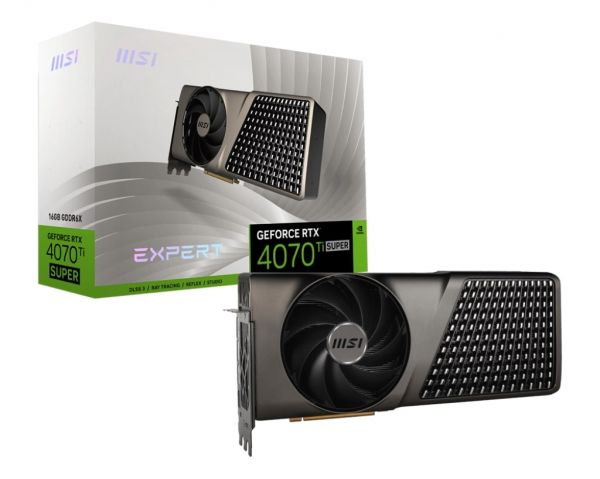 ³ GF RTX 4070 Ti Super 16GB GDDR6X Expert MSI (GeForce RTX 4070 Ti SUPER 16G EXPERT) -  1