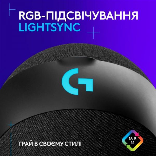  Logitech G Yeti Orb RGB Black (988-000551) -  2