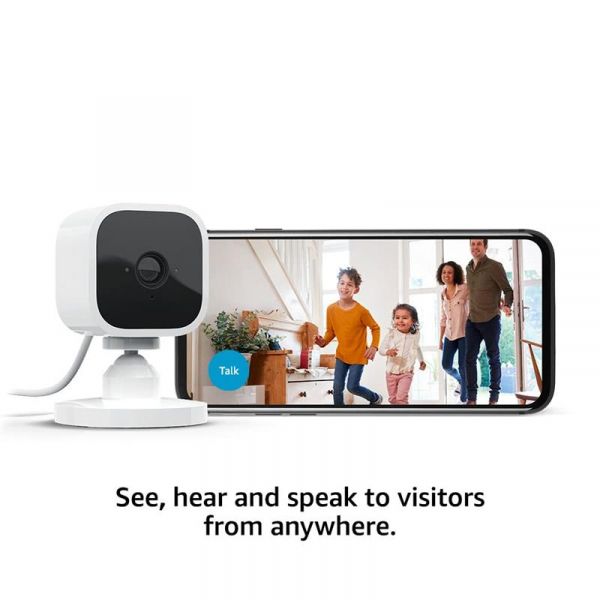 IP  Amazon Blink Mini 1080P HD Indoor Smart Security (2 Cameras) (B07X7CQBJP) -  3