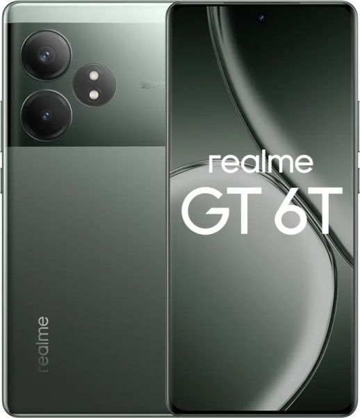  Realme GT 6T 5G (RMX3853) 12/256GB Razor Green -  1