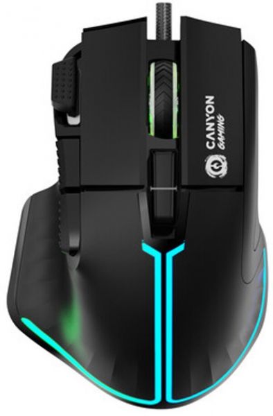  Canyon Fortnax GM-636 RGB USB Black (CND-SGM636B) -  1