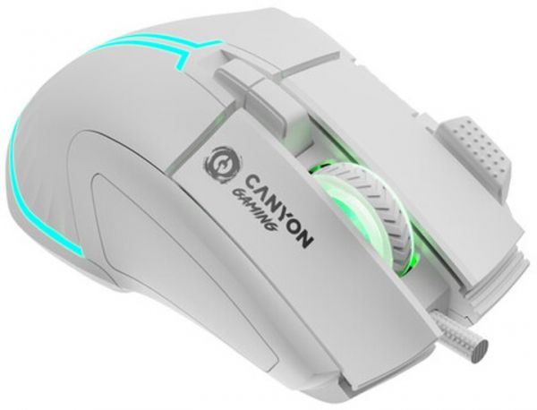  Canyon Fortnax GM-636 RGB USB White (CND-SGM636W) -  5