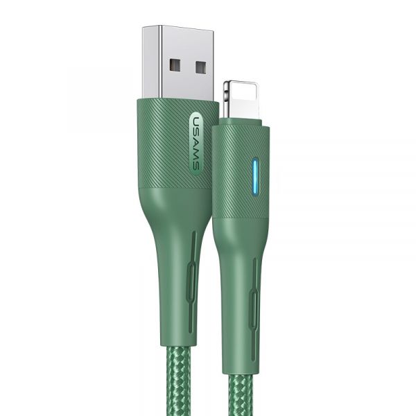  Usams US-SJ425 USB - Lightning, 1.2 , Green (SJ425USB03) -  1