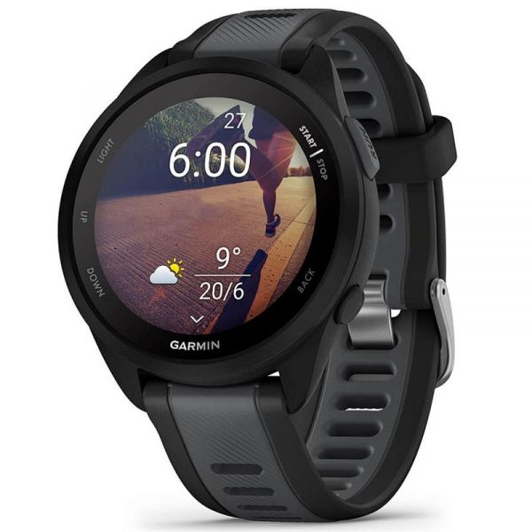 - Garmin Forerunner 165 Black/Slate Gray (010-02863-A0) -  2