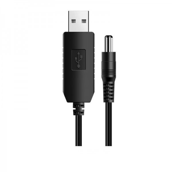   SK USB-DC5.5mm x3.5 9V-12V 1m Black (10050050422010585.5x3.5) -  1