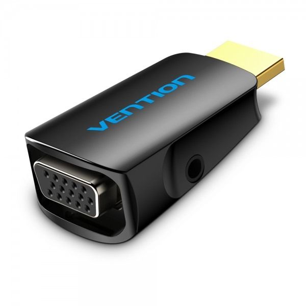  Vention HDMI - VGA-3.5 (M/F), Black (AIDB0) -  1