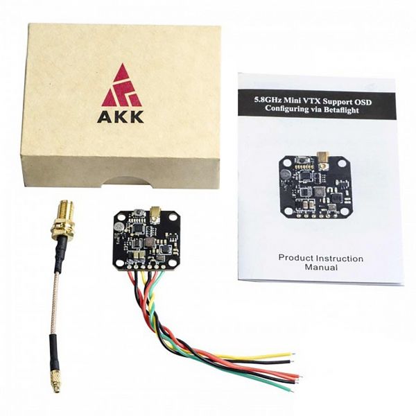 ³ AKK FX3-ultimate-DVR 25/200/600/1000mW -  5