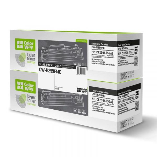  CW (CW-H259FMC) HP LJ Pro M304/404/MFP428 (CF259A) Dual Pack -  1