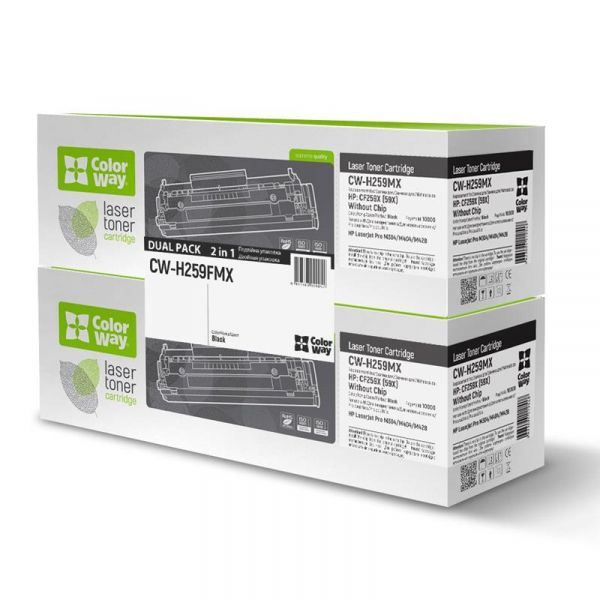  CW (CW-H259FMX) HP LJ Pro M304/404/MFP428 (CF259X) Dual Pack   -  1