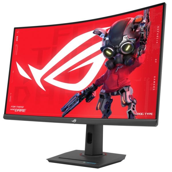  Asus 31.5" ROG Strix XG32WCS (90LM0AC0-B01970) Fast VA Black 180Hz Curved -  3