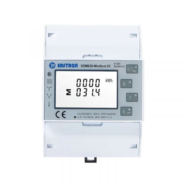  Three Phase MID Energy Meter Eastron SDM 630 Modbus V2 -  1