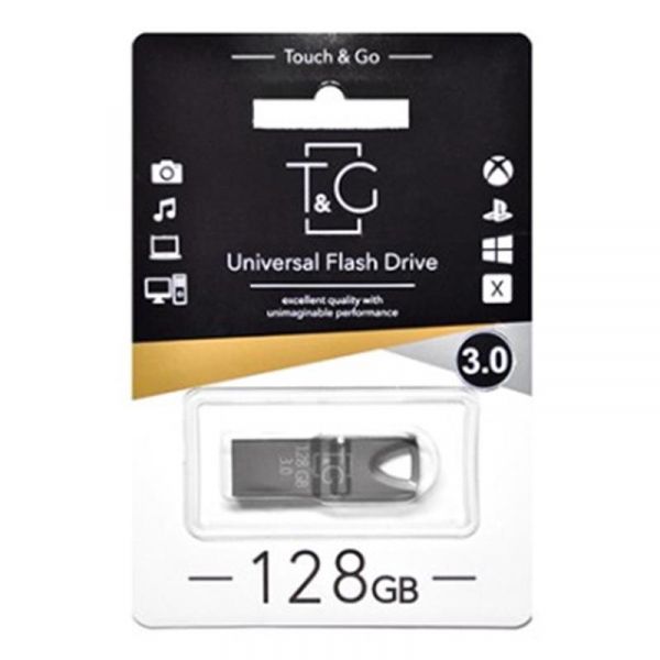 - USB3.0 128GB T&G 117 Metal Series Black (TG117BK-128G3) -  2