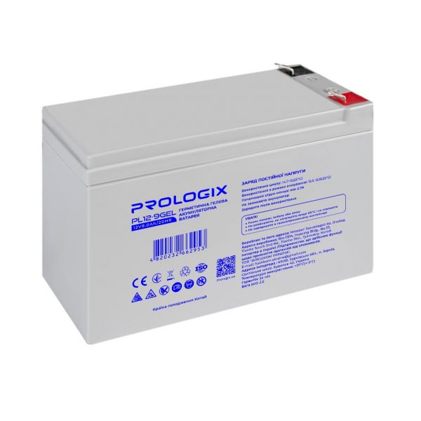      Prologix 12V 9AH (PL12-9GEL) GEL -  1