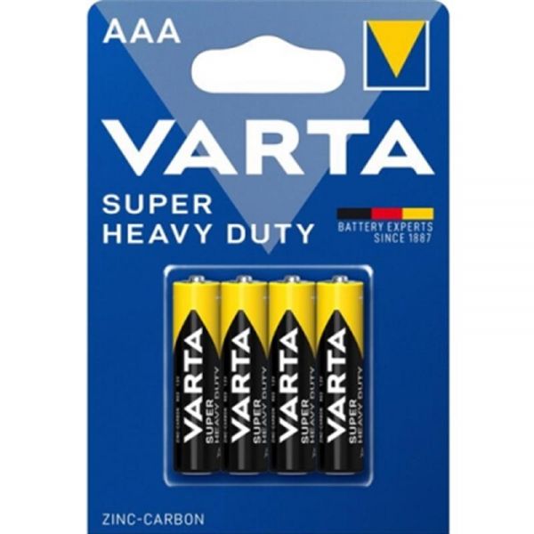  Varta Super Heavy Duty AAA/LR03 BL 4 -  1