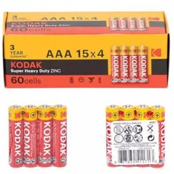  Kodak Super Heavy Duty AAA/R3 60/ -  1