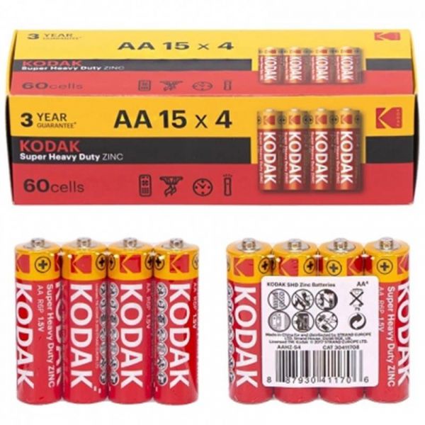  Kodak Super Heavy Duty AA/R06 60/ -  1