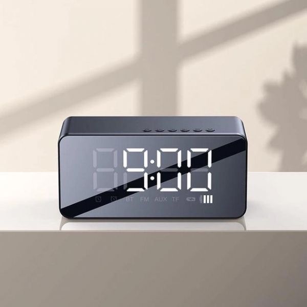   Usams US-YX007 Multi-functional Alarm Clock Black (YX7LY01) -  4