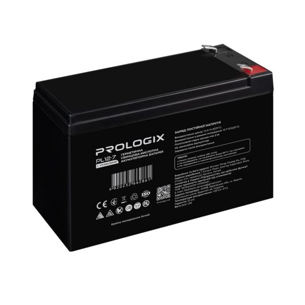      Prologix 12V 7AH (PL12-7) AGM -  1