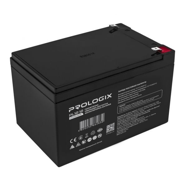      Prologix 12V 12AH (PL12-12) AGM -  1