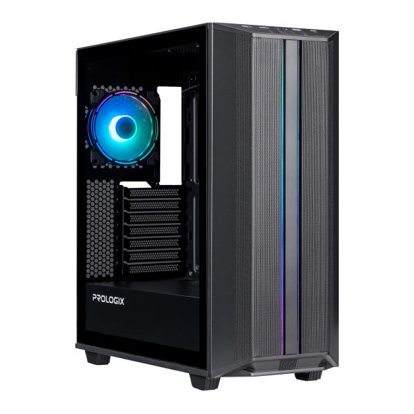  Prologix E122 Tempered Glass&Mesh Black -  1