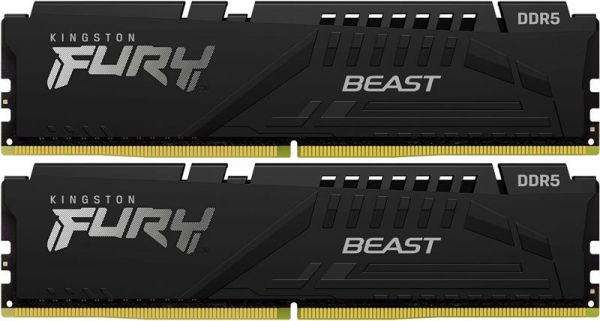  ` DDR5  2x16GB/6000 Kingston Fury Beast Black (KF560C36BBE2K2-32) -  1