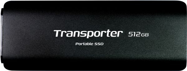   SSD USB 512GB Patriot Transporter Black (PTP512GPEC) -  1