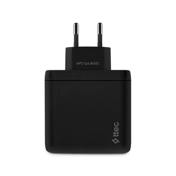    Ttec SmartCharger Trio GAN 2USB-C/USB-A /120 Black (2SCG04S) -  2