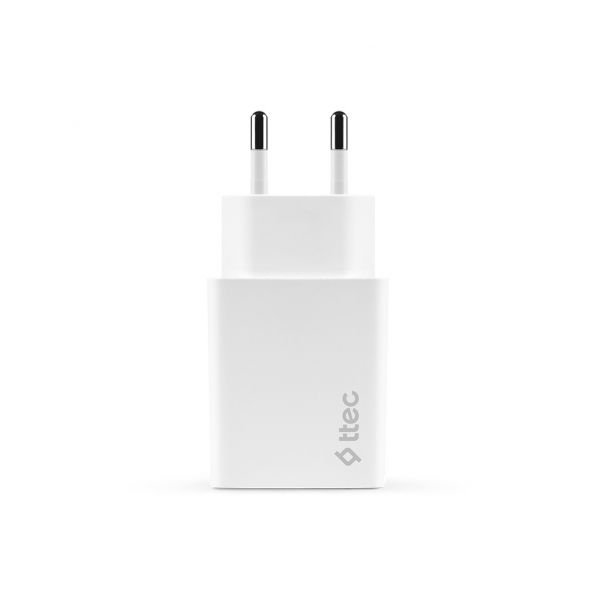    Ttec SmartCharger USB-C/Lightning /20 White (2SCS22BL) -  2