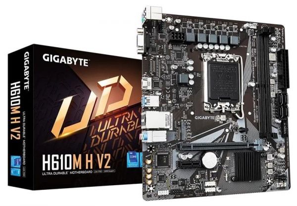   Gigabyte H610M H V2 Socket 1700 -  1