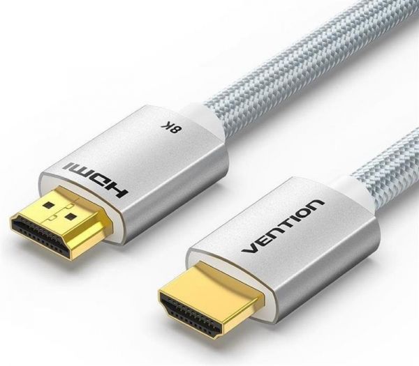  Vention HDMI - HDMI V 2.1 (M/M), 1 , Silver (ALCIF) -  1