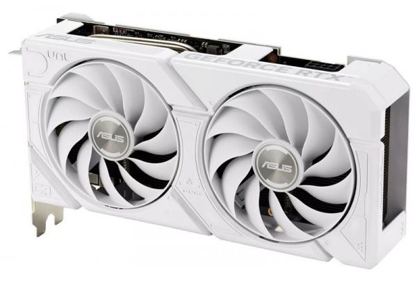  GF RTX 4060 8GB GDDR6 Dual Evo White OC Asus (DUAL-RTX4060-O8G-EVO-WHITE) -  4