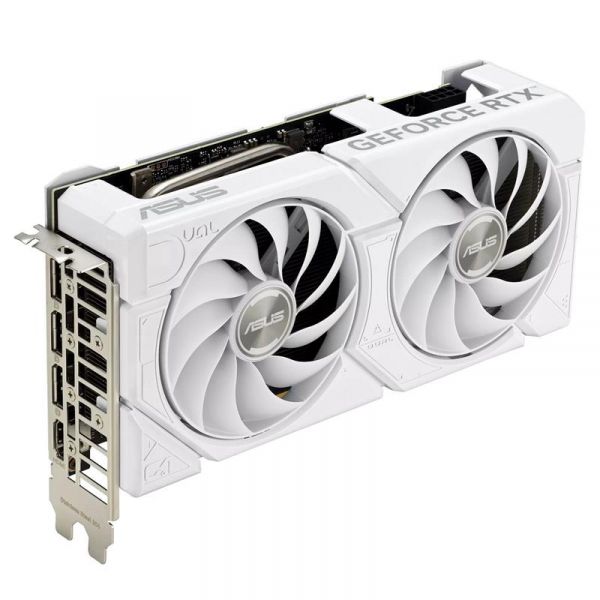  GF RTX 4060 8GB GDDR6 Dual Evo White OC Asus (DUAL-RTX4060-O8G-EVO-WHITE) -  7