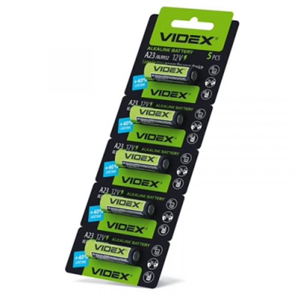  Videx Alkaline A23/23A/VA23GA BL 5 -  1