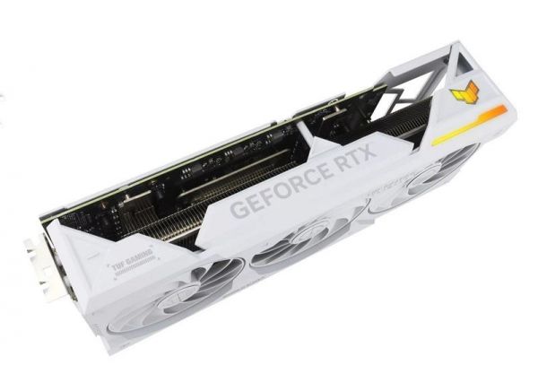  GF RTX 4070 Ti Super 16GB GDDR6X TUF Gaming BTF White Asus (TUF-RTX4070TIS-16G-BTF-WHITE) -  8