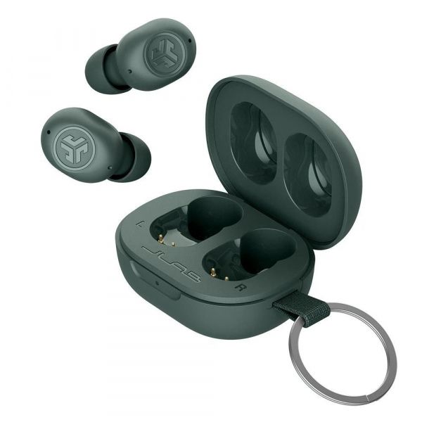 Bluetooth- JLab JBuds Mini Sage Gray (IEUEBJBMINIRSGE124) -  5