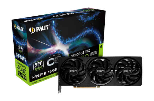 ³ GF RTX 4080 Super 16GB GDDR6X Infinity 3 OC Palit (NED408SS19T2-1032S) -  1