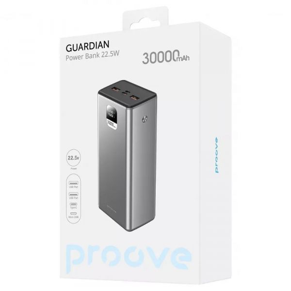    Proove Guardian 22.5W 30000mAh (2001001750053) -  2