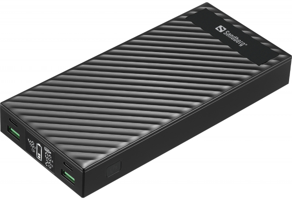    Sandberg Powerbank 30000mAh PD 100W Black (420-87) -  1