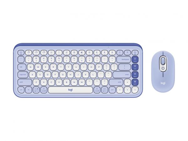  (, )  Logitech Pop Icon Combo Lilac (920-013078) -  1