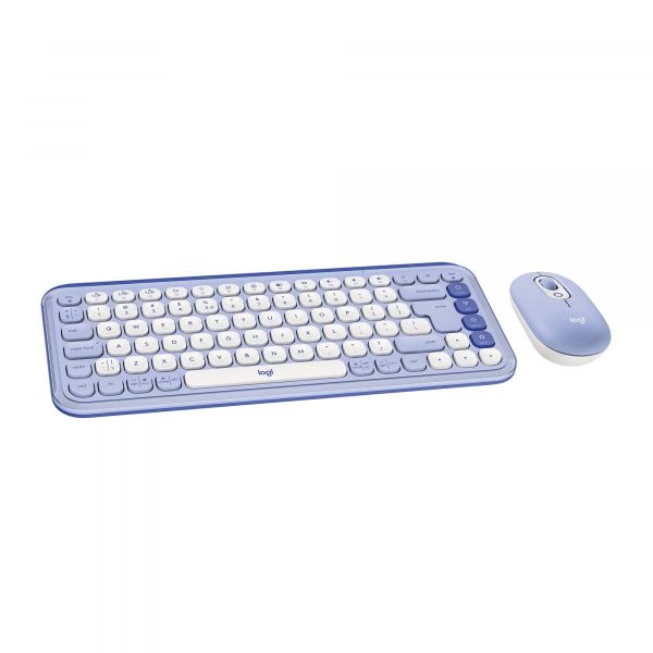  (, )  Logitech Pop Icon Combo Lilac (920-013078) -  2