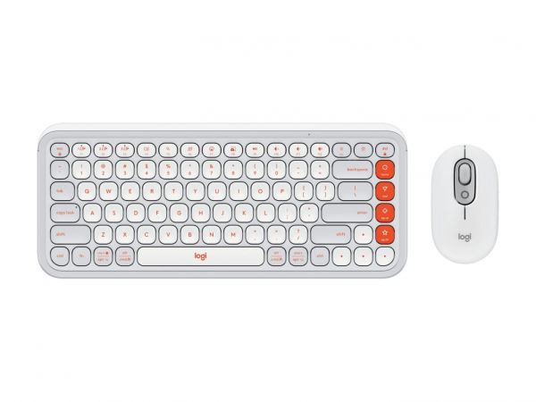  (, )  Logitech Pop Icon Combo Off White (920-013141) -  1