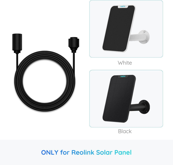      4,5  Reolink Solar EX Cable(USB-C) Black -  2