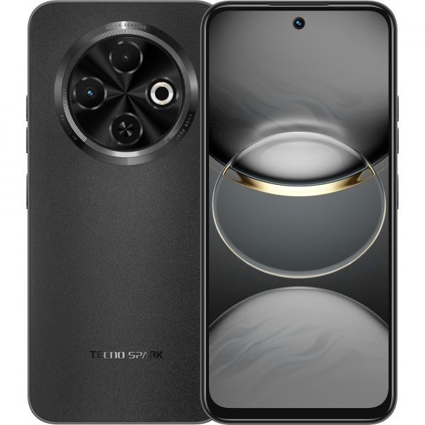  Tecno Spark 30C (KL5n) 8/256GB Orbit Black (4894947051760) -  1