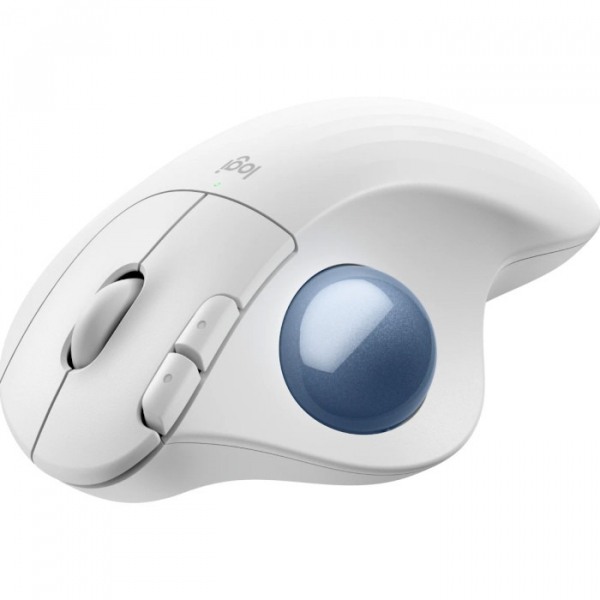   Logitech Ergo M575S Off-White + Blue Ball (910-007030) -  4