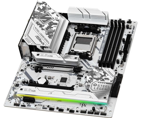   ASRock B650 Steel Legend WiFi Socket AM5 -  3